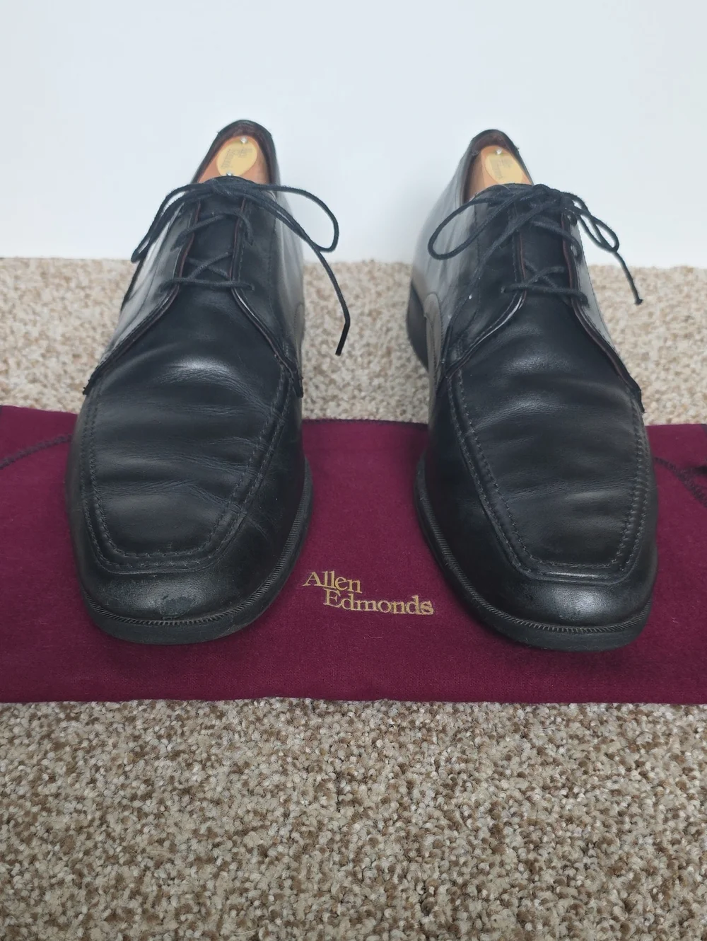 Allen Edmonds Shoes - Park Avenue Black - Size 9.5